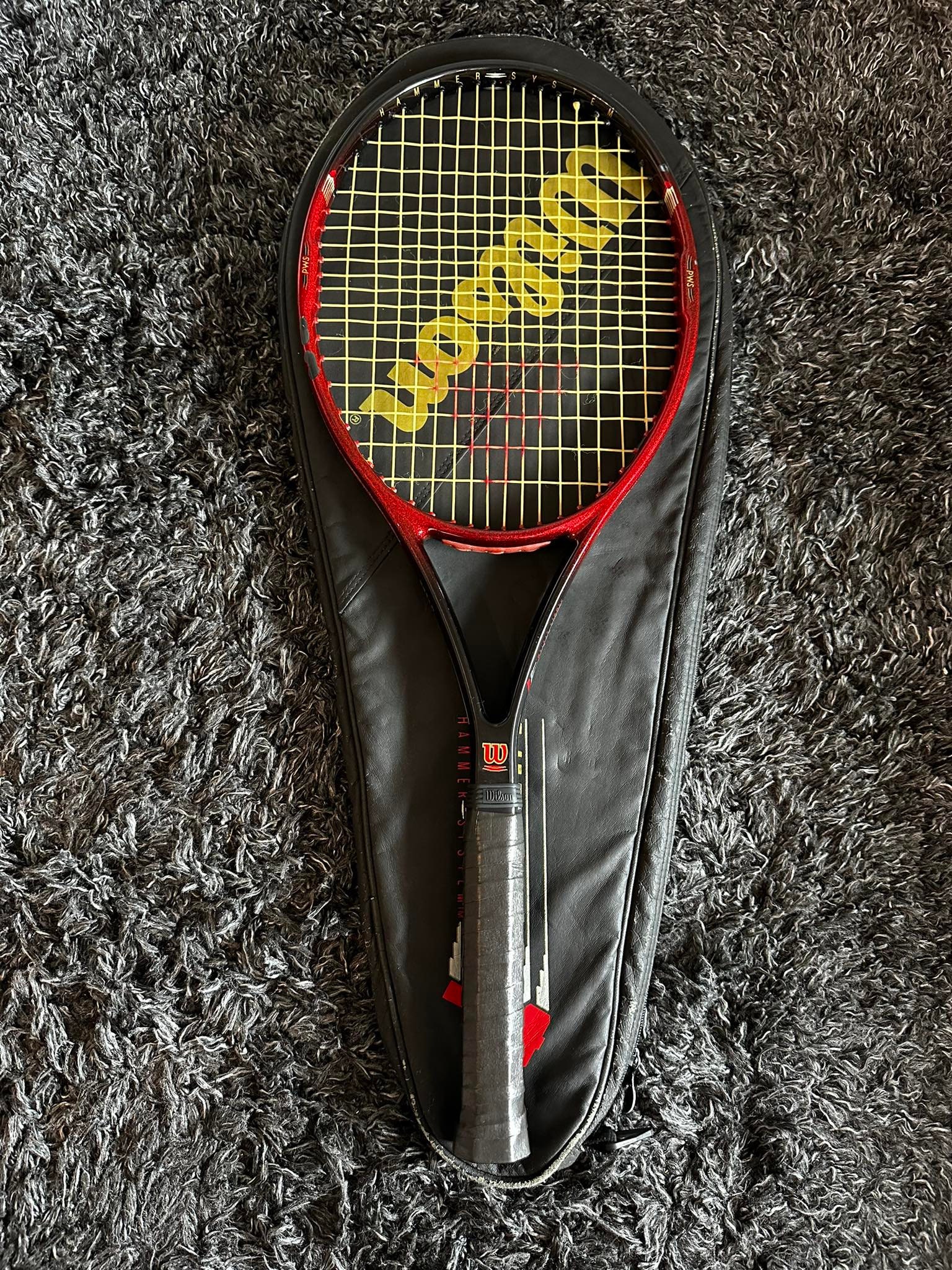 Professional Tennis Racquet Wilson Ultra Hammer System Professional Tennis Racquet Wilson Ultra Hammer System