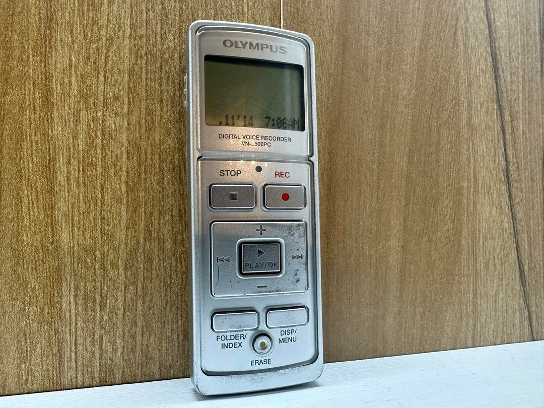 Olypmus Digital Voice Recorder VN5500PC AAA 15V Batteries Etsy