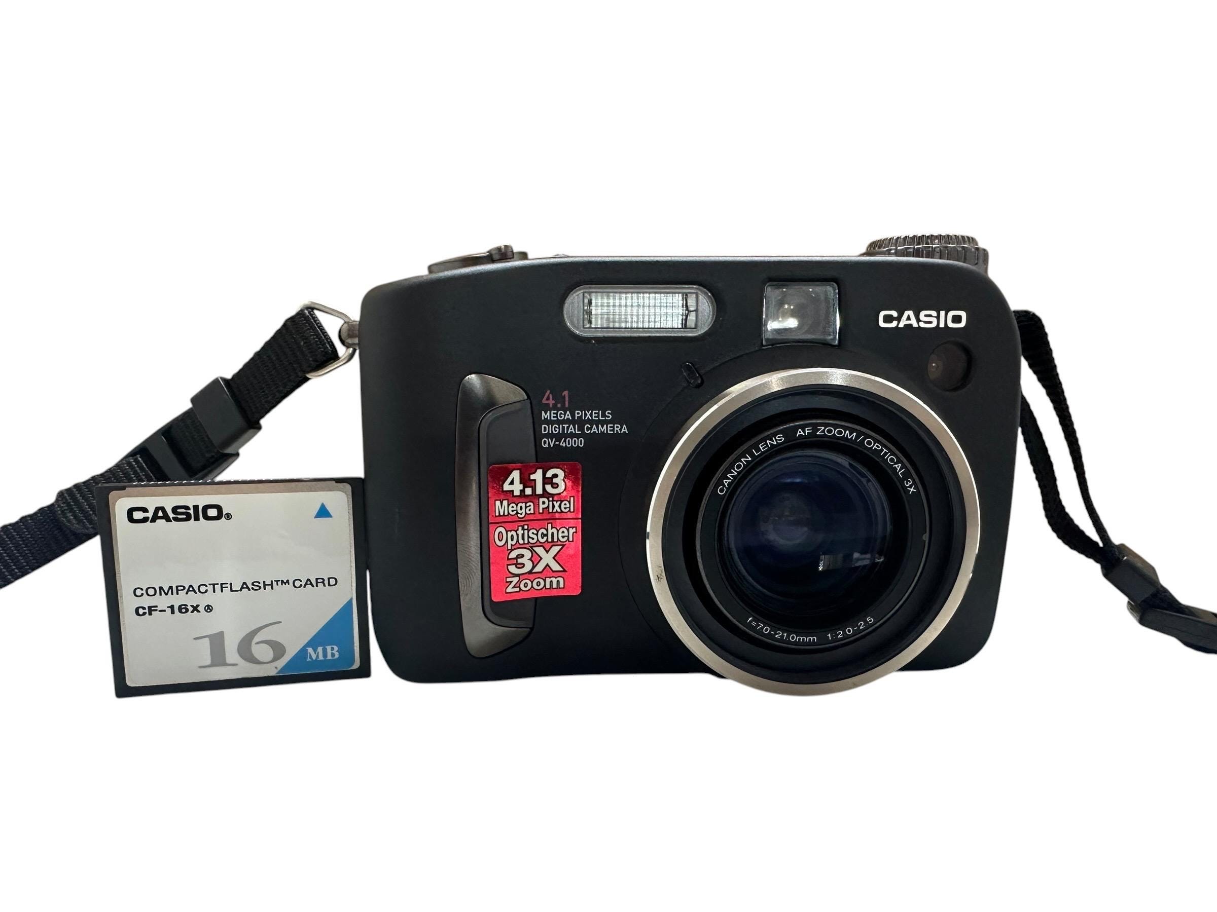 Casio QV-4000 Digital Camera 4.1 MP 9.6 Digital Zoom Automatic