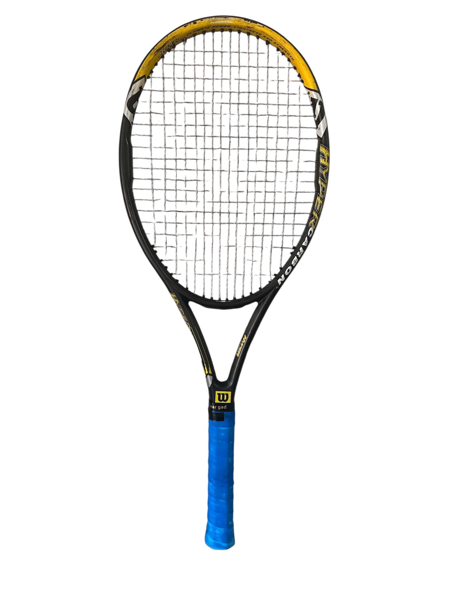 Raquette de tennis professionnelle Wilson 6.2 Hammer Hyper Carbon Ultimate Power Légèreté Force Midplus 95 pouces carrés Grip 3 4 3/8 Poutre classique - Canada