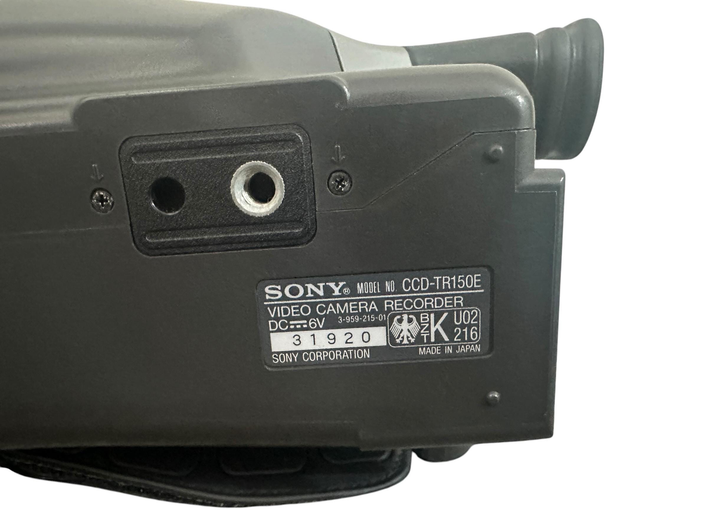 Vintage Sony CCD-TR150E JAPAN Handycam Video 8 Steady Shot Video