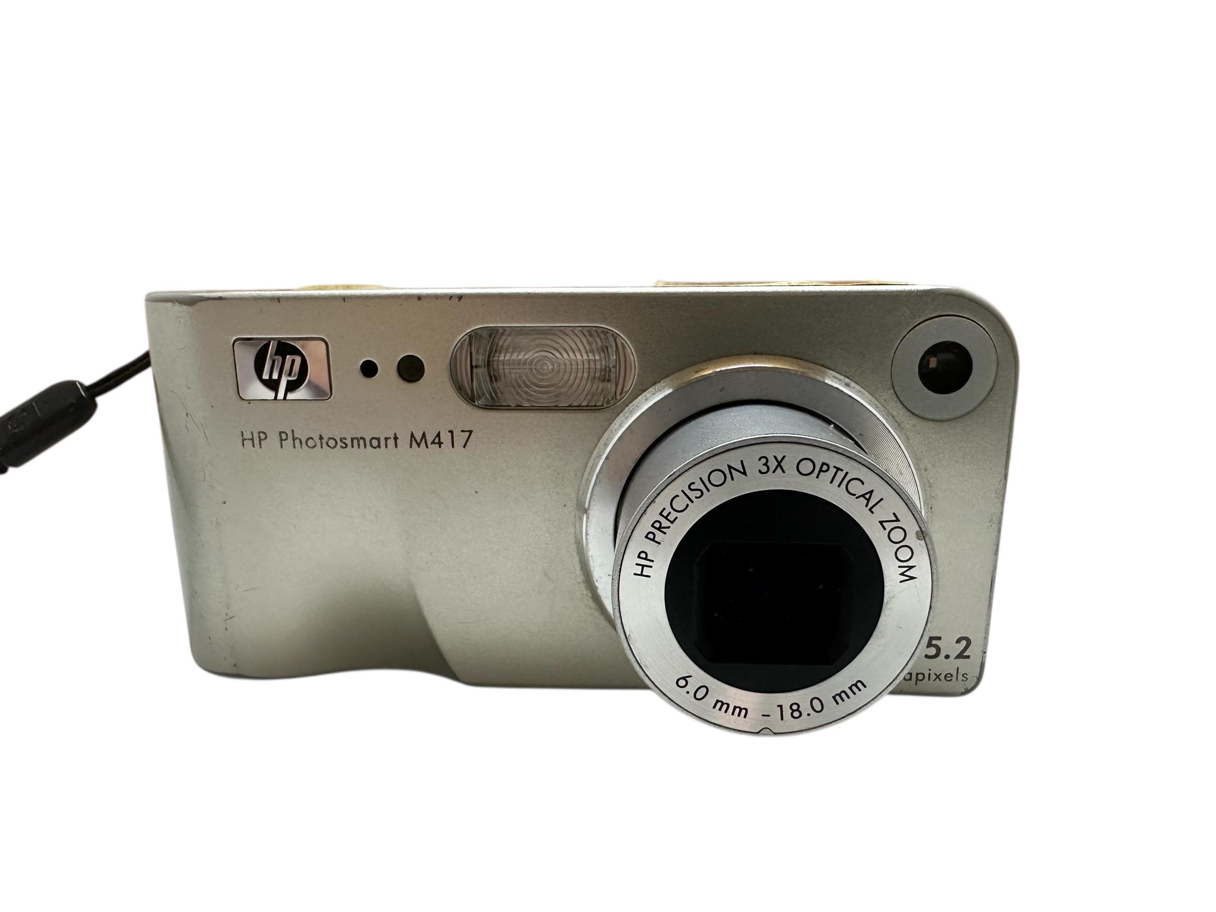HP Photosmart M417 Hewlett Packard Digital Camera 3X Optical Zoom