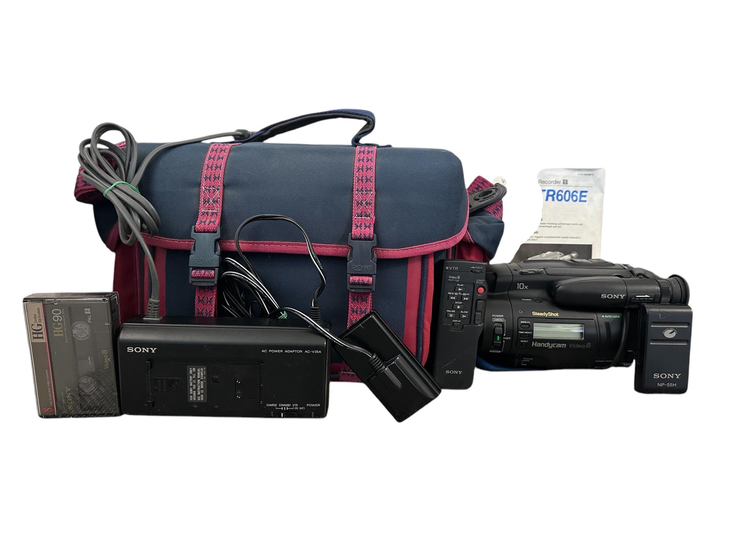 SONY Video 8 セット Sony Video 8 Handycam CCD-TR77 in Box MADE IN JAPAN! | eBay