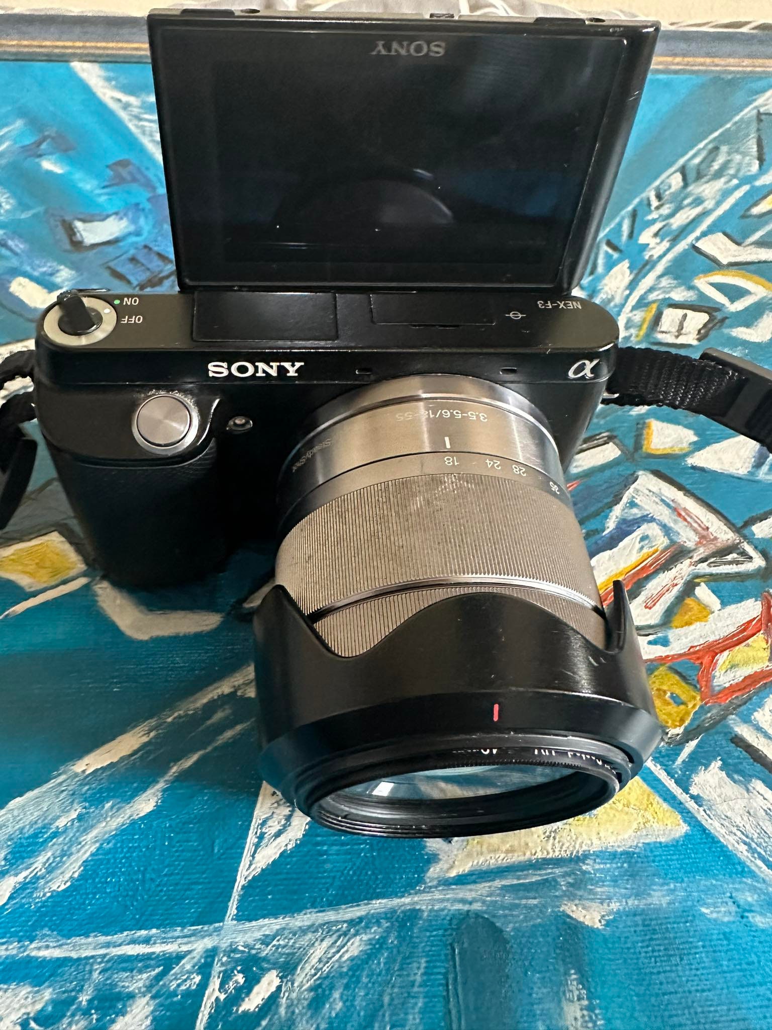 Buy Professional Sony Pro Camera Alpha Nex-f3 HD Video 16.1 Mp