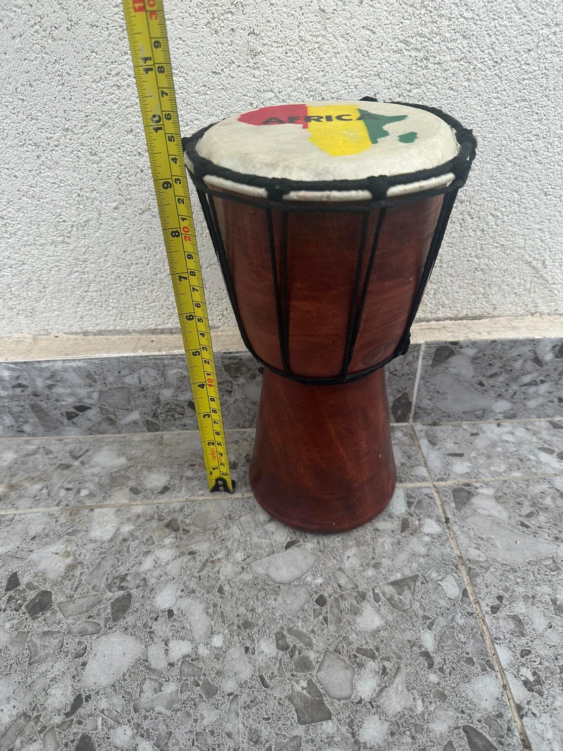 Traditional Musical Instrument Africa Tarambuka Music Collectors Bongo Drum African, foto 4 di 5