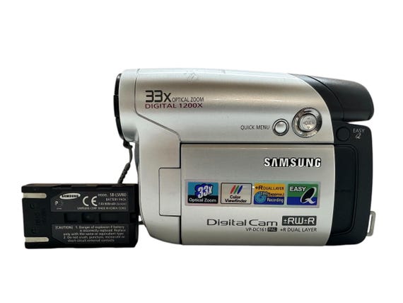 Samsung VP-DC161 PAL Digital Video Camera Camcorder Handycam Dv