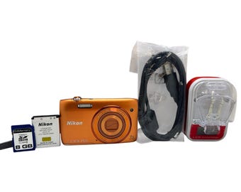 Nikon - 【美品】Nikon COOLPIX S3500ニコン　デジカメ SDカード付 Amazon | Nikon Coolpix s3500デジタルカメラメモリカード32 GB