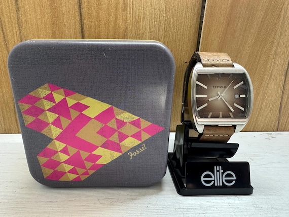 Unique Authentic Fossil Jr 9087 Men Wrist Watch All Stainless