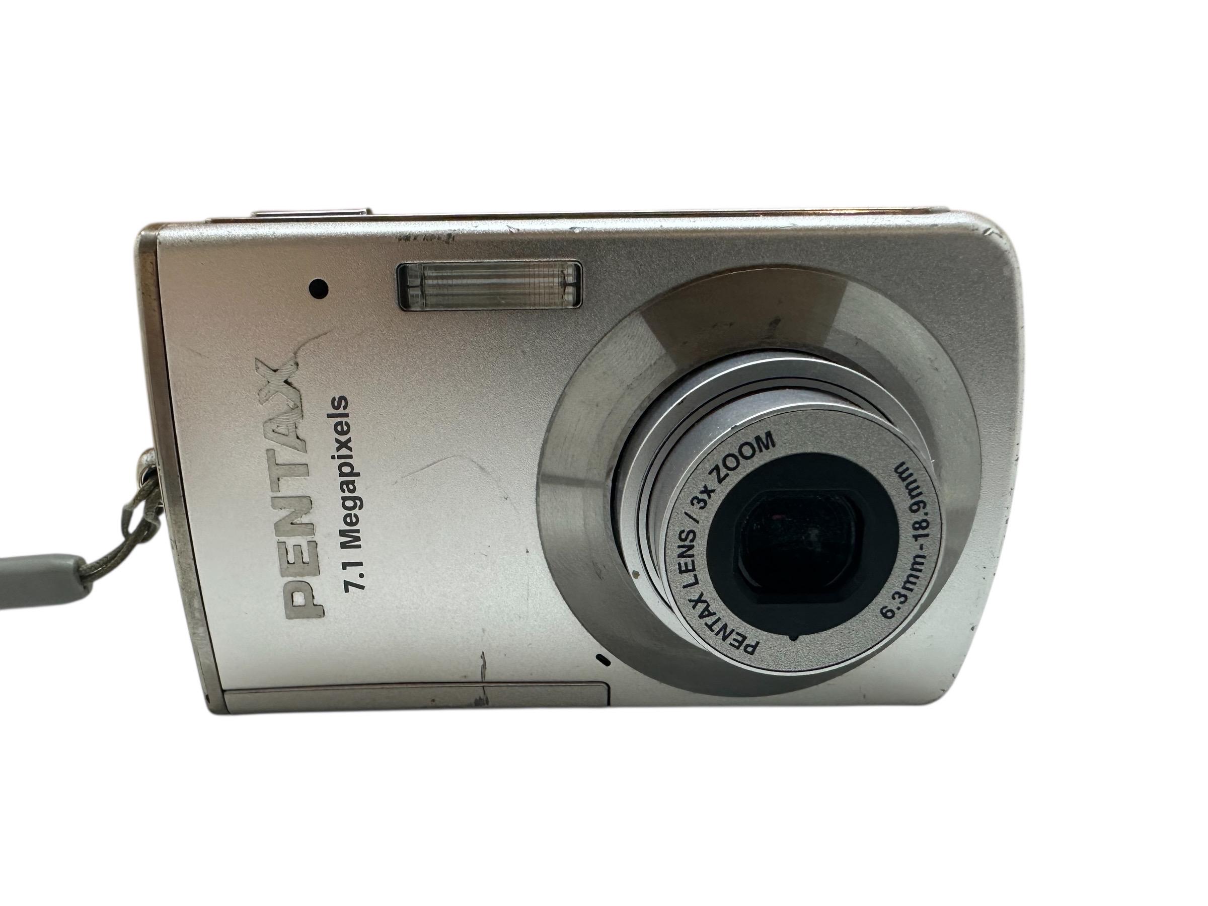 Pentax Optio M30 Digital Camera 7.1 MP 3X Optical Zoom Compact +