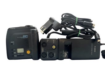 Vintage Canon Ion RC 260E Pal High Band Handycam Video Camera