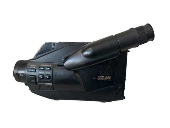 Vintage Sanyo VM-RZ1P Premier Collection 8 Mm Movie Video Camera