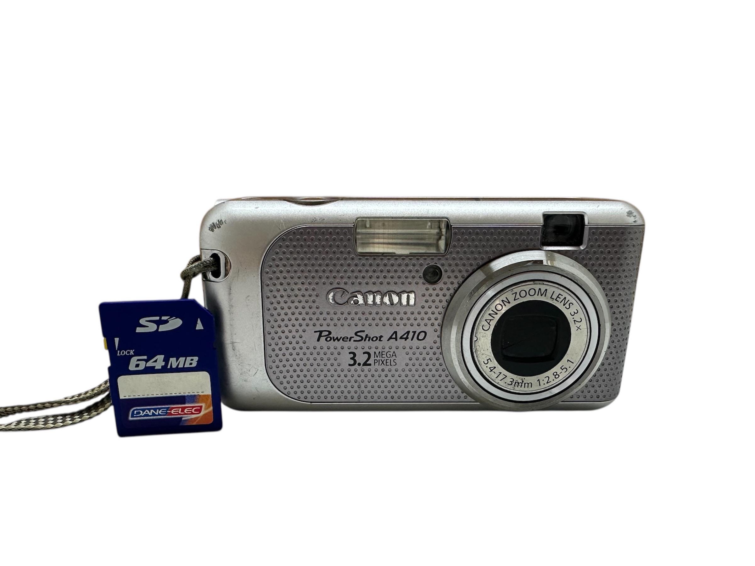 Buy Canon Powershot A400 Silver Digital Camera Ultracompact 3.2 MP