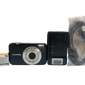 Fujifilm Finepix JV100 Black Digital Camera 12 MP 3x Optical Zoom
