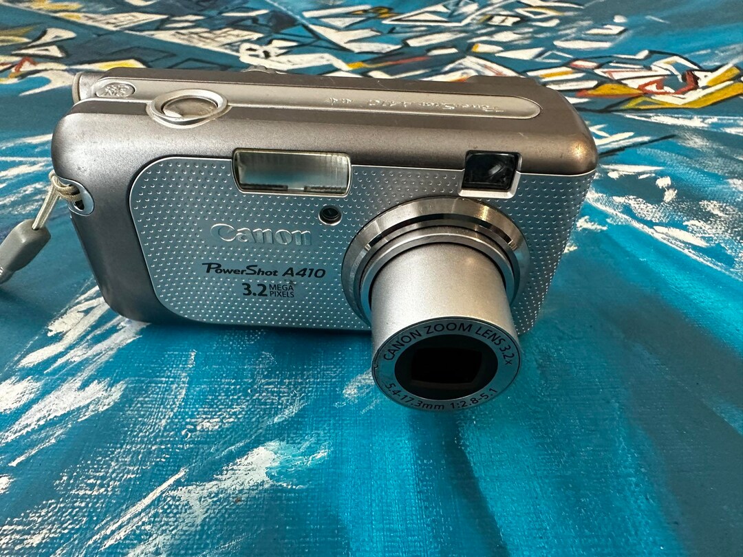 Canon Powershot A410 3.2 MP Digital Camera 3.2x Optical Zoom Etsy Canada