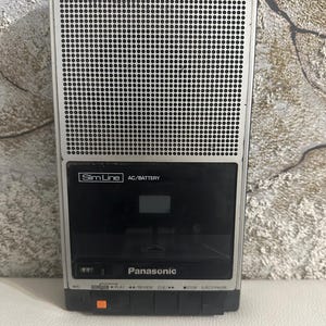 Vintage EinzigartigePanusic-Line Tragbarer Kassettenrekorder RQ-2739 Seltenes Altes Japan
