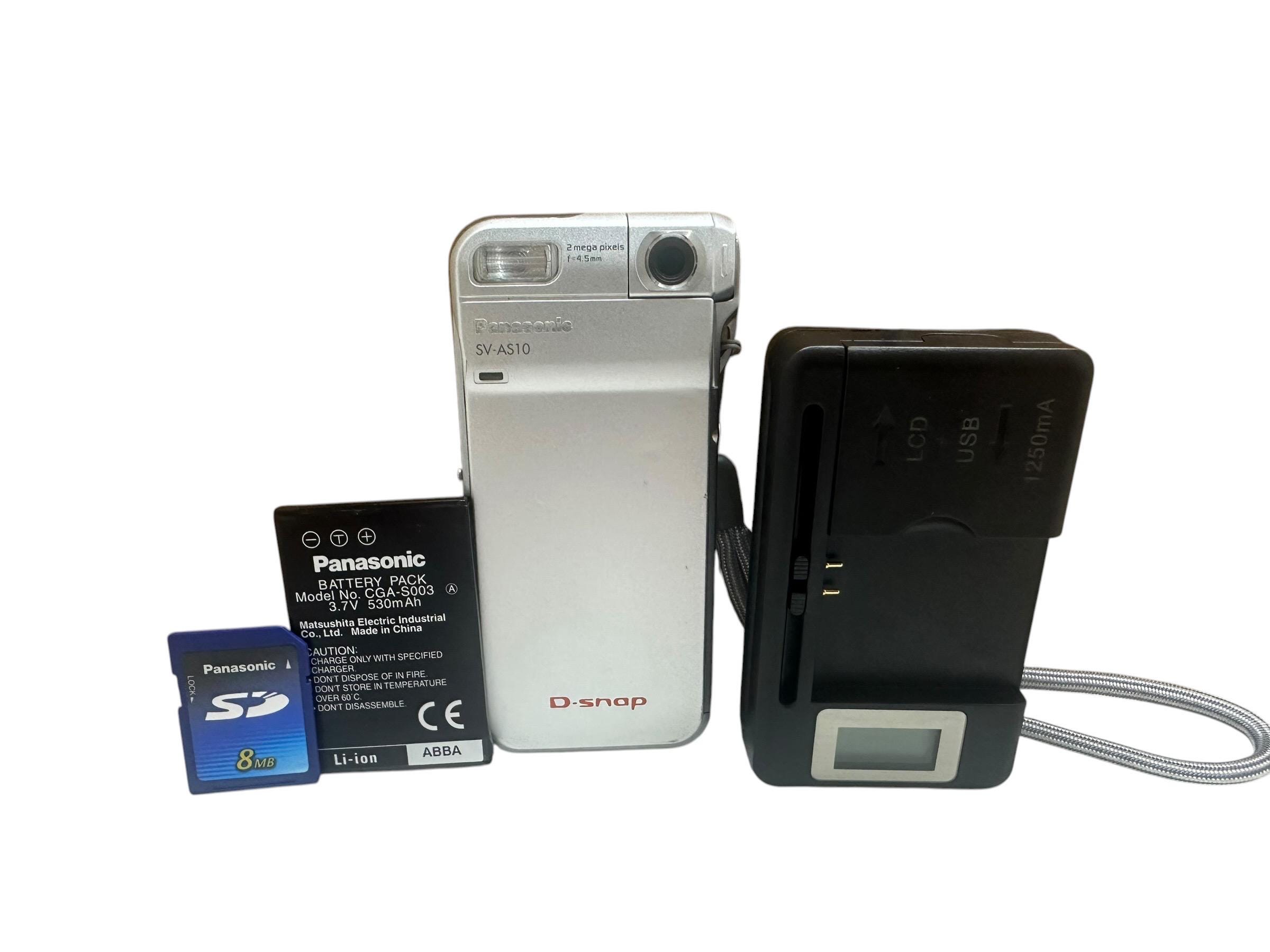 Panasonic SV-AS10 E-wear Mini Flash Media Hard Drive Mpeg4
