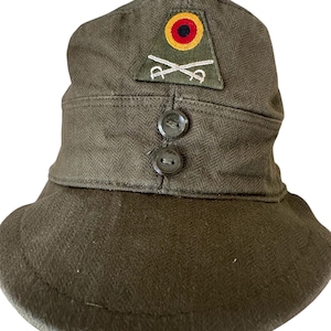Vinrage Military Soldier Rare Unique Bundeswehr Field HAT 1958 Year Collectible Memorabilia Equipment Germany Cap