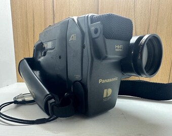 Vintage Panasonic Palmcorder Nv S7 16x Digital Zoom Vhs Movie