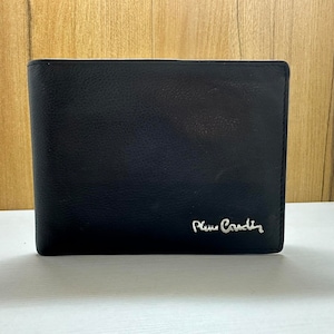 Pierre Cardin Wallet Black Metal Lable Many Pockets