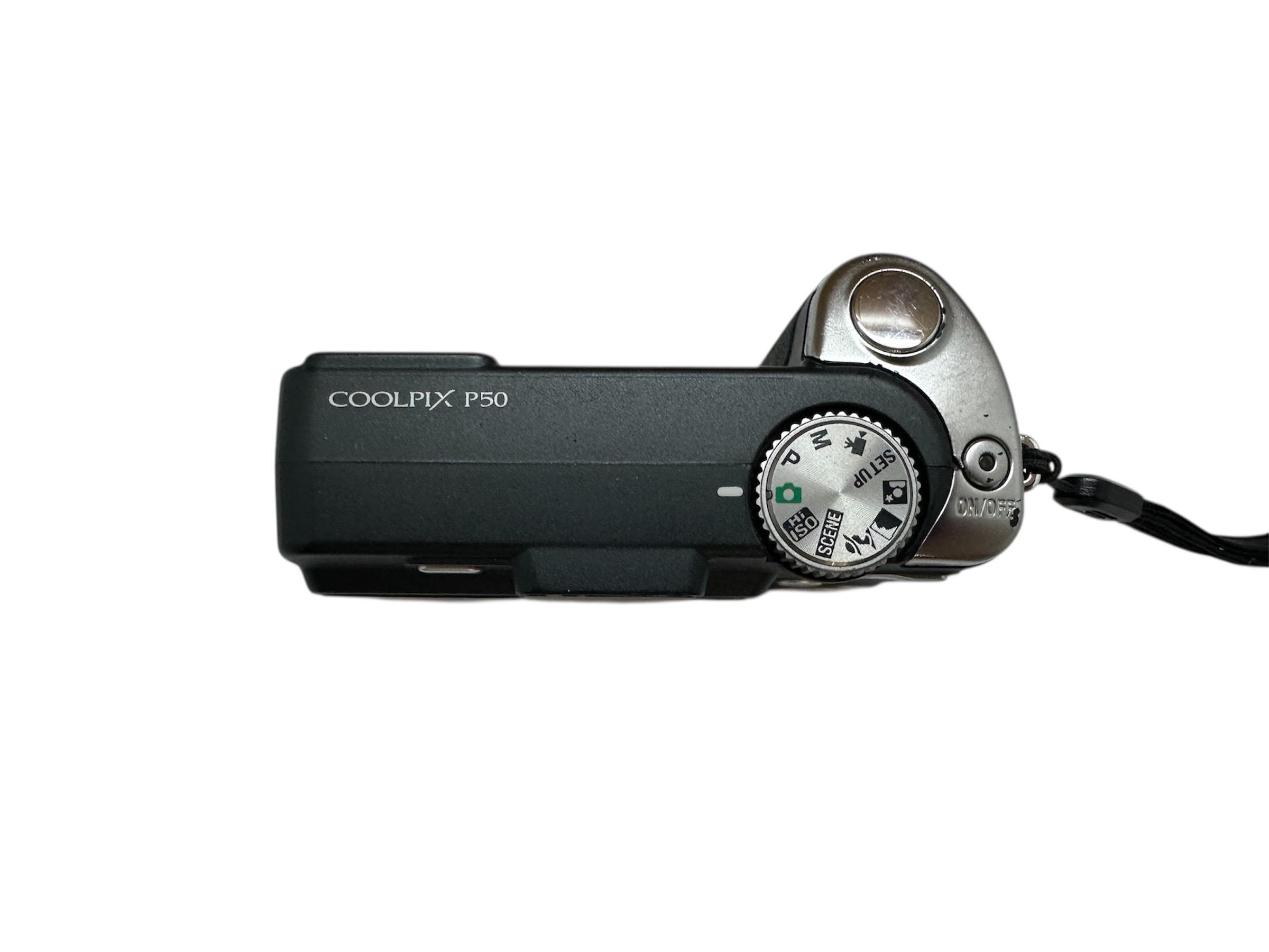 Nikon Coolpix P50 VR Iso 2000 Japan Digital Camera 3 Inches Lcd