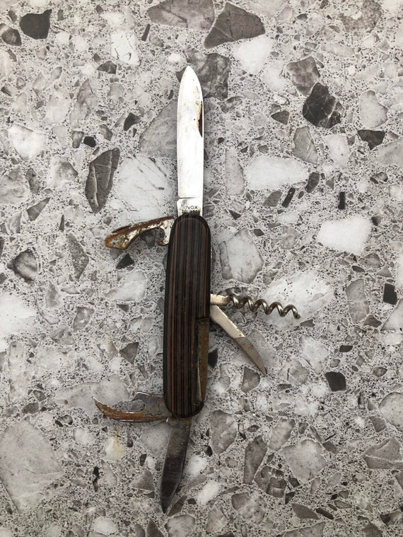 Vintage Marked Solingen INOX Germany Stainless Steel Multi Tool