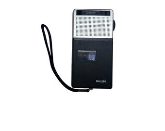 Vintage Professional Philips 0185 Voice Recorder Cassette Player Type Lfh Mic Tape Made in Austria Recording Unique Rare old Amazing