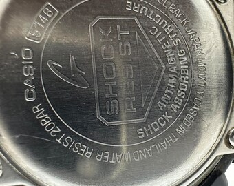 Genuine Watch Casio G-shock Japan Water Resistant 20 Bar Stainless