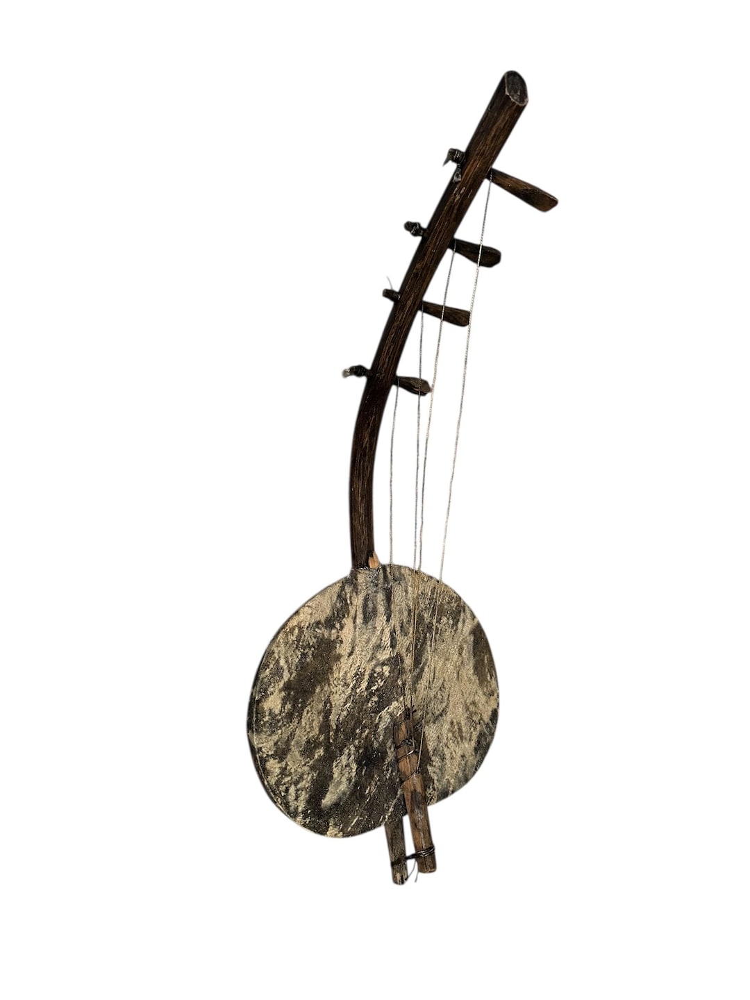 Antique African Adungu 4 String Vintage Unique Rare Drum Room Decor ...