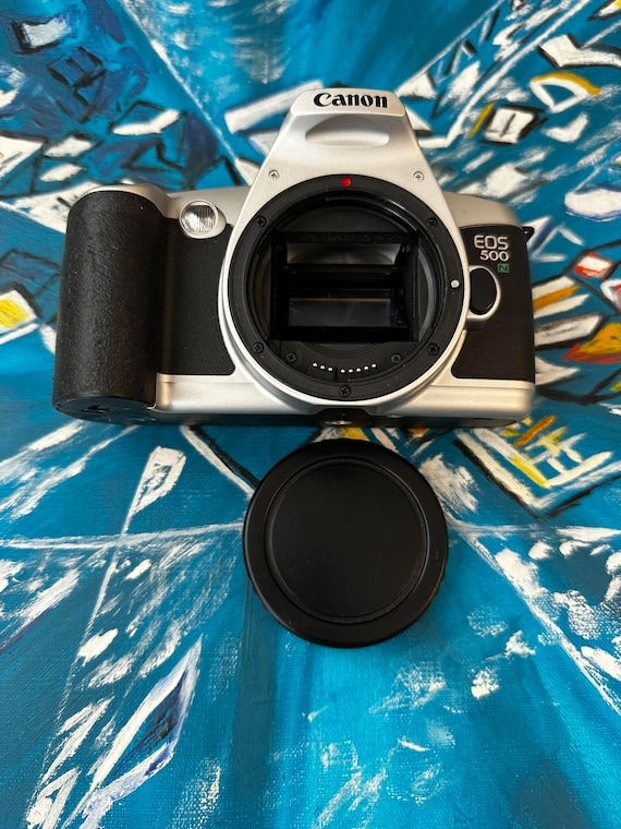 Vintage Professional Reflex Slr Film Camera Canon Eos 500 N Made