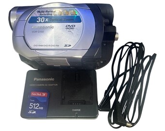 ✨美品✨Windows11✨SSD250GB✨バッテリ良好✨カメラ✨DVD Panasonic Lumix Vdr-d150 DVD Video Camera Recording Japan 30X