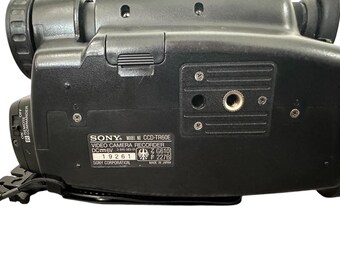 Vintage Sony CCD-TRV60E Japan Handycam Steady Shot Video Af