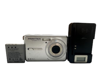 Praktica Luxmedia 8503 Grey Digital Camera 8 MP 3X Optical Zoom 2