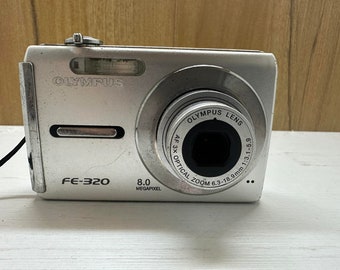 Olympus Fe-320 Digital Camera 8 MP 3X Optical Zoom 2,35 Inches LCD