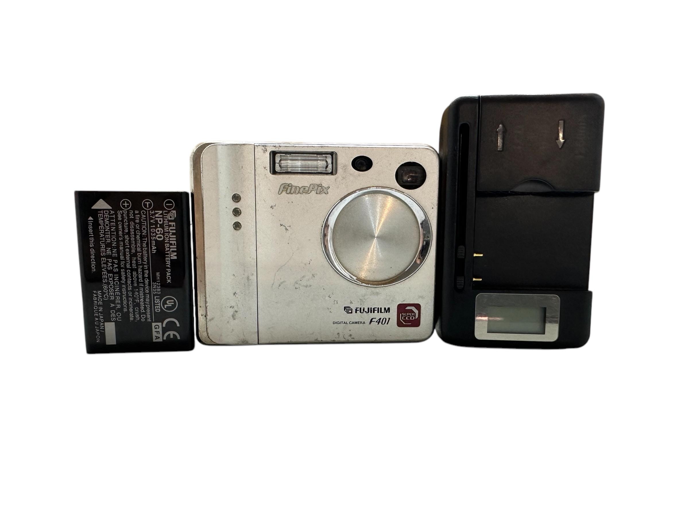 FUJIFILM finepix F401 CCDセンサー オールドコンデジ Fujifilm Finepix F401 Japan Digital Camera Super CCD Compact Video