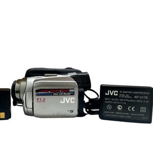 JVC GR-DF425E Mini Dv Pal Digital Camcorder Japan 700x Digital 15x Optical Zoom Video Lens Camera 2.5 inch Clear LCD Monitor Handycam