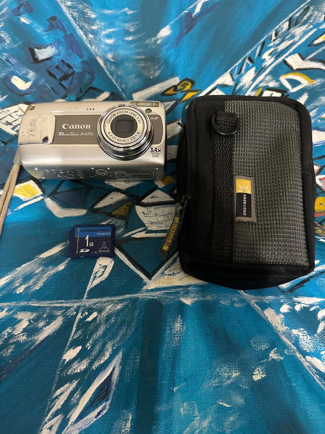 Canon Powershot A470 Digital Camera 3.4X Optical Zoom 7.1 MP Etsy