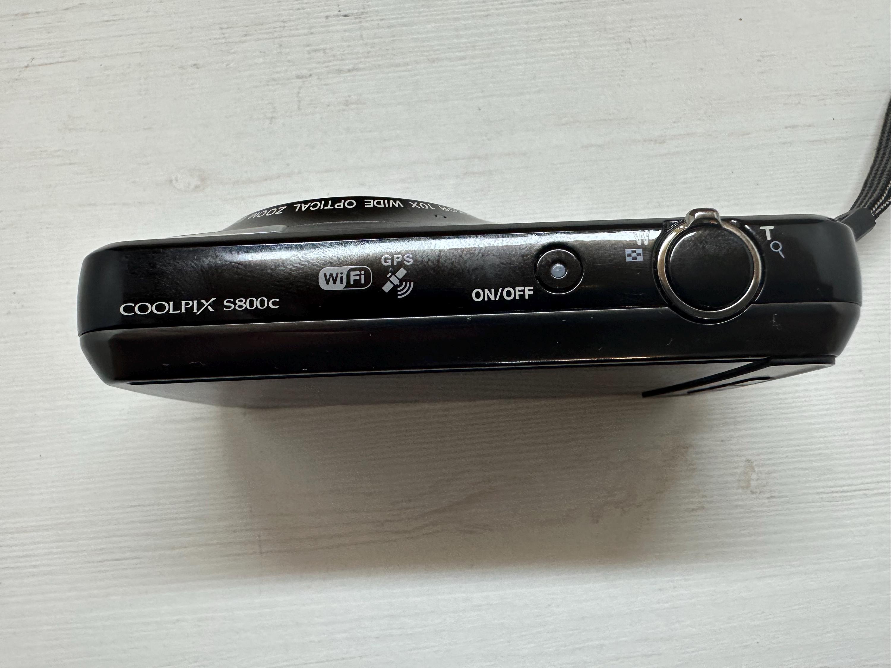 Nikon Coolpix S800c Wi Fi 16 MP Digital Camera 10x Wide Optical