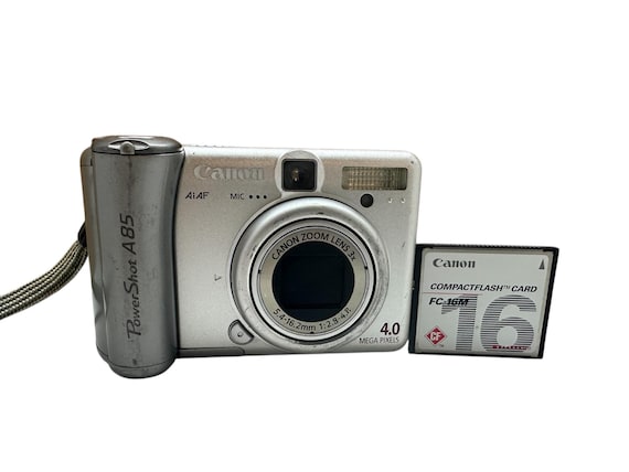 Canon Powershot A85 Digital Camera Climbing Displey 4 Mp 3x