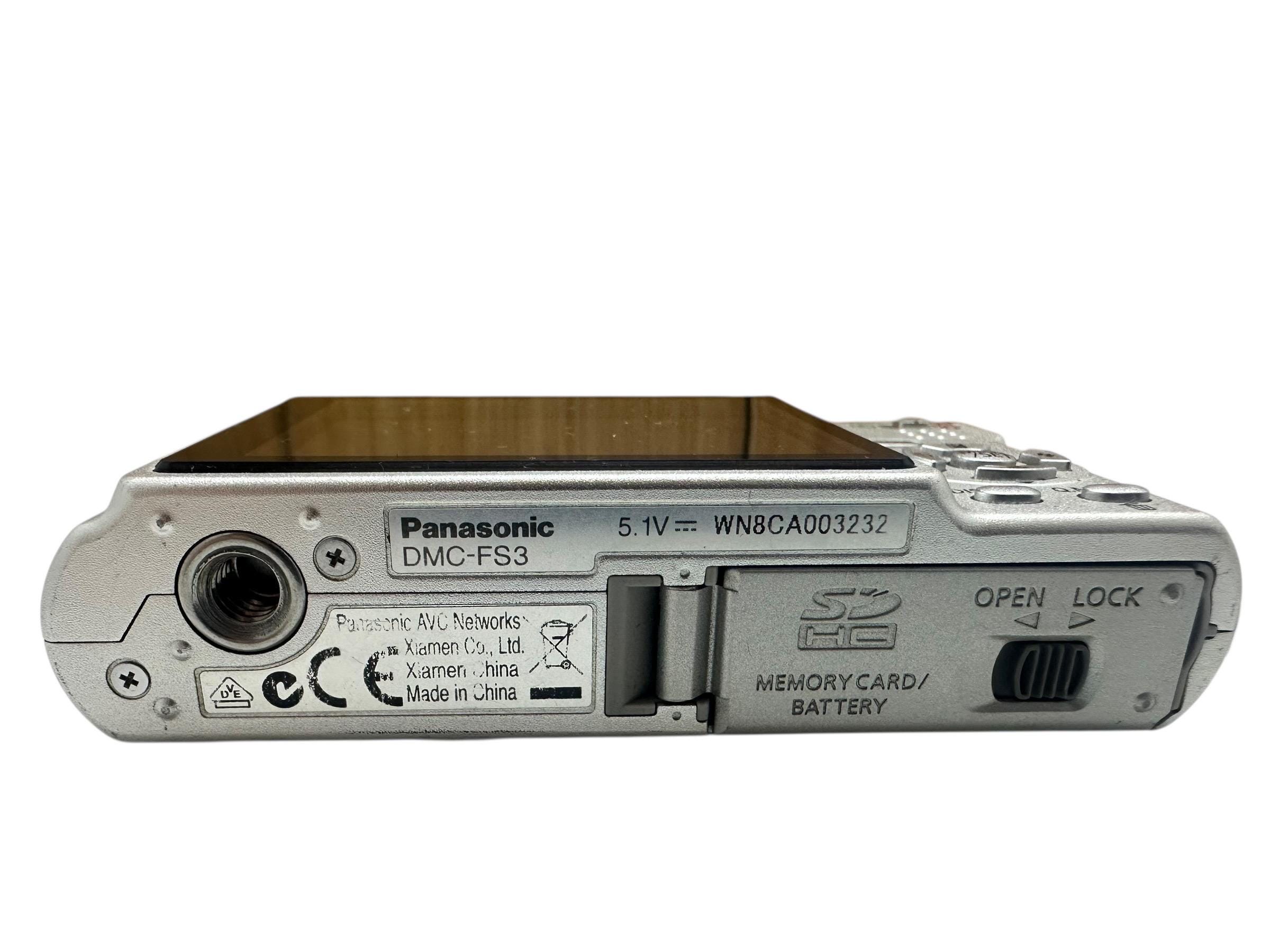 Panasonic Lumix Dmc-fs3 Digital Camera Ultracompact Leica 8 MP 3X