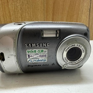 Samsung Digimax A402 Digital Camera Movie Clip Compact 4 MP Optical Zoom Screen AA Batteries image 5