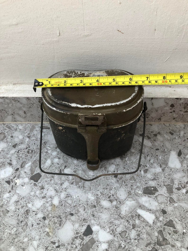 Vintage Military Army Original 1940 Very OLD Mess Kit Combat Etsy