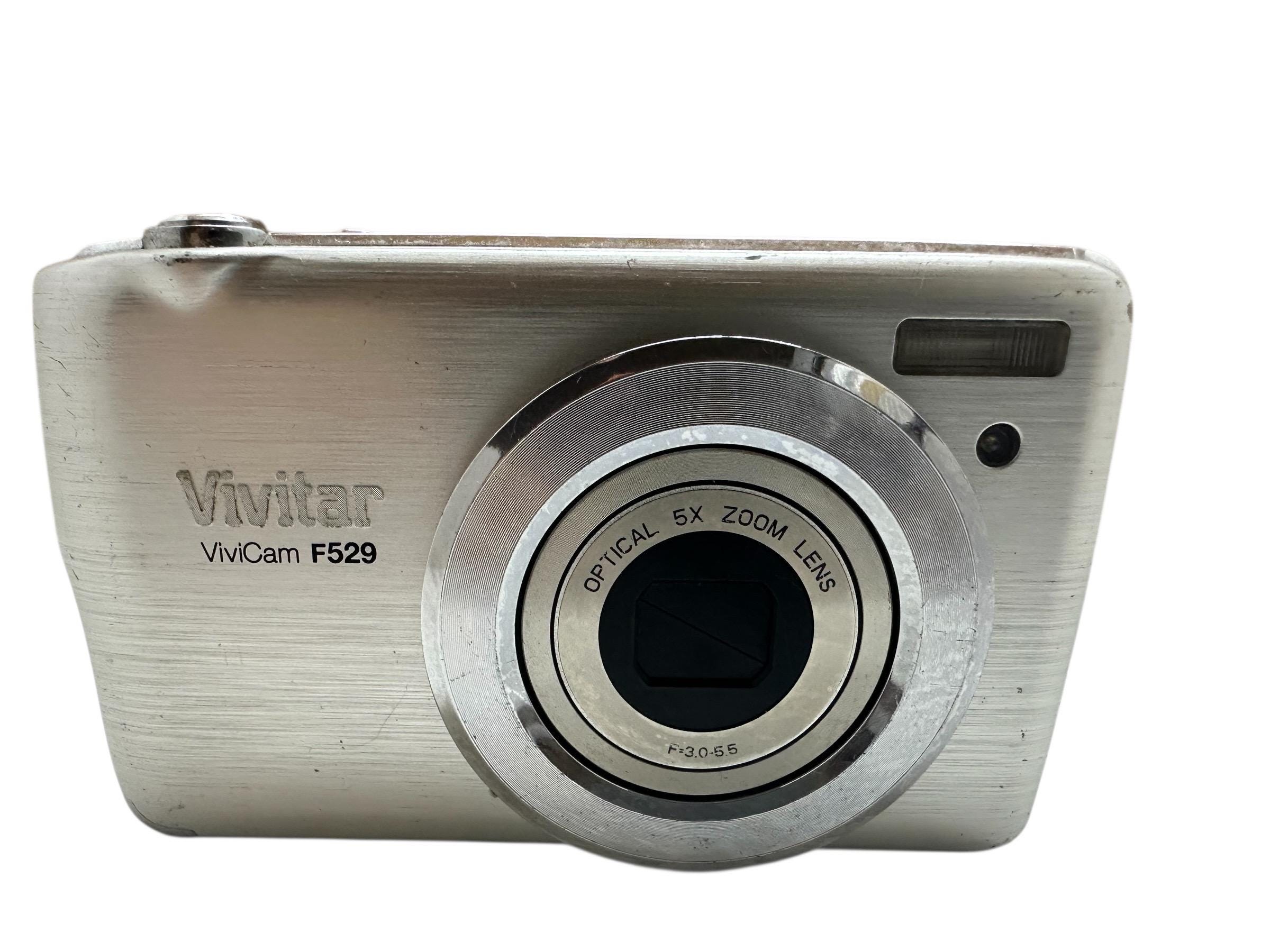 Vivitar Vivicam F529 Digital Camera Compact 5x Optical Zoom 2.5