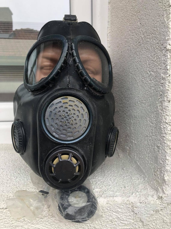 Masque à gaz militaire PDE1 professionnel haute protection tout nouveau  produit chimique -  France