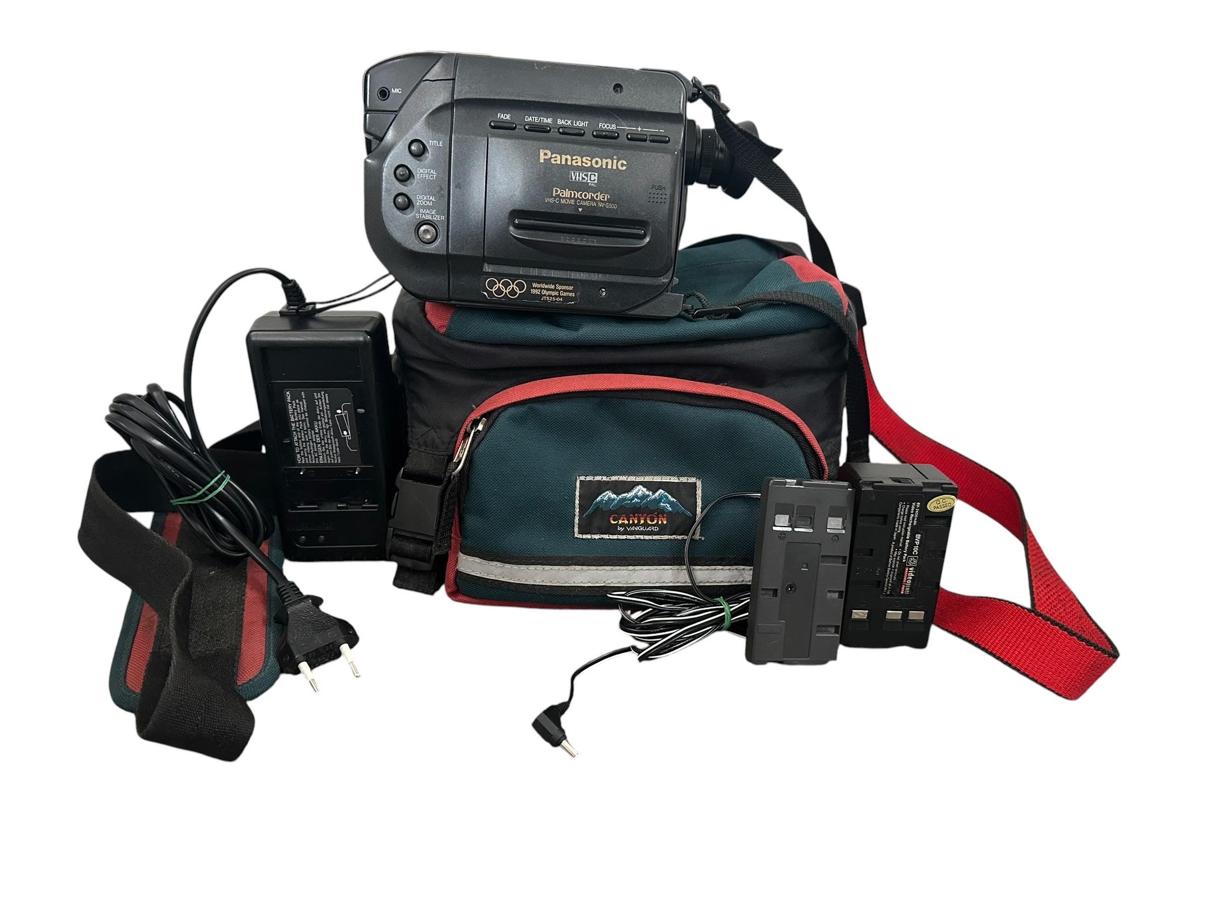 Vintage Panasonic Slim Palmcorder NV-S500 Special Edition 1992
