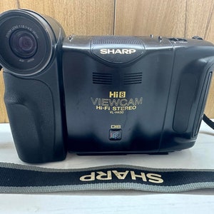 SHARP VideoHi8 VIEWCAM VL-HL55 ② Sharp Hi8 ViewCam Video Camera VL-H410U 1.8 f=4.5-36mm AF