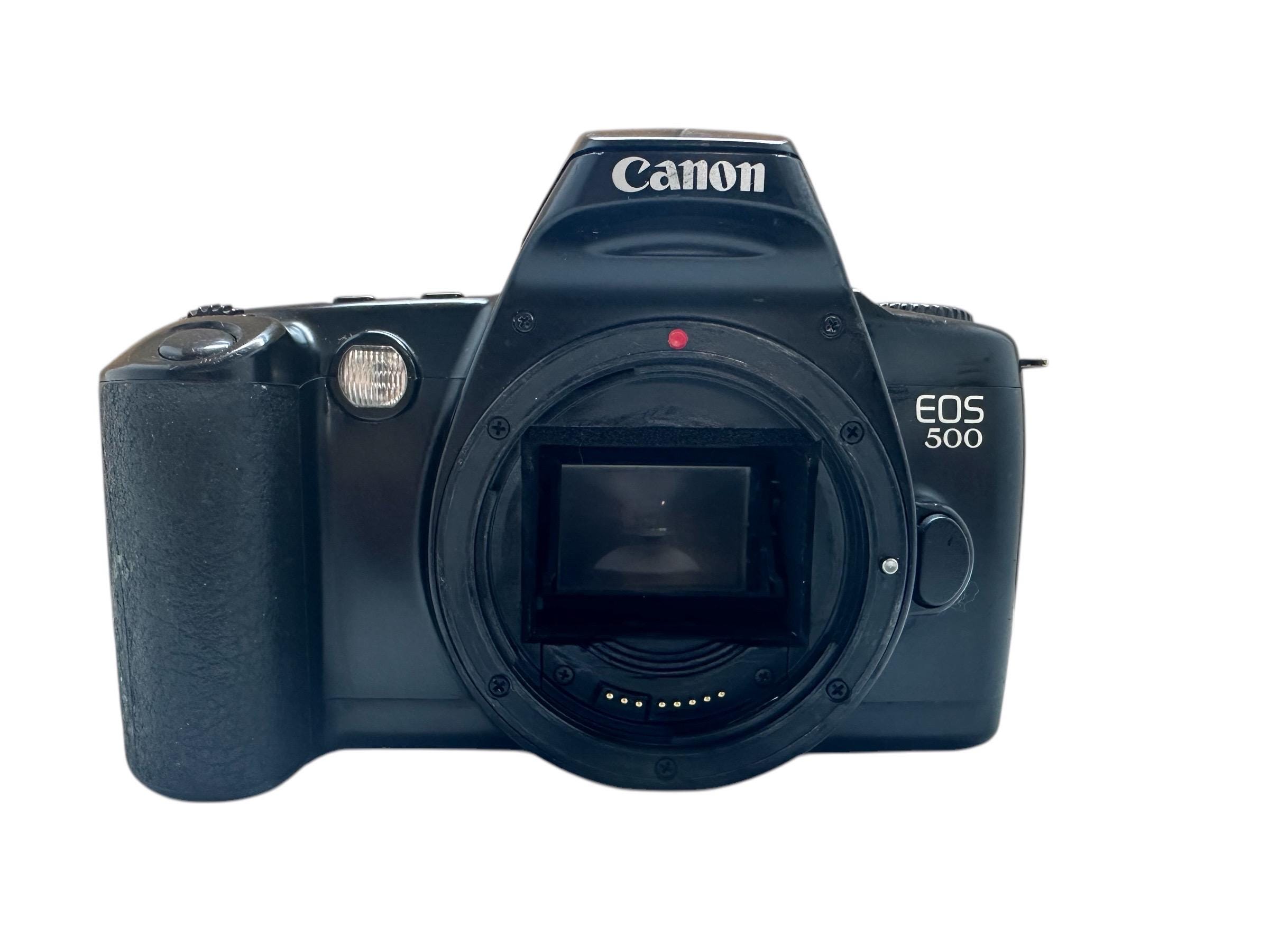 ヴィンテージ プロ仕様 一眼レフ フィルムカメラ Canon Eos 500 日本製