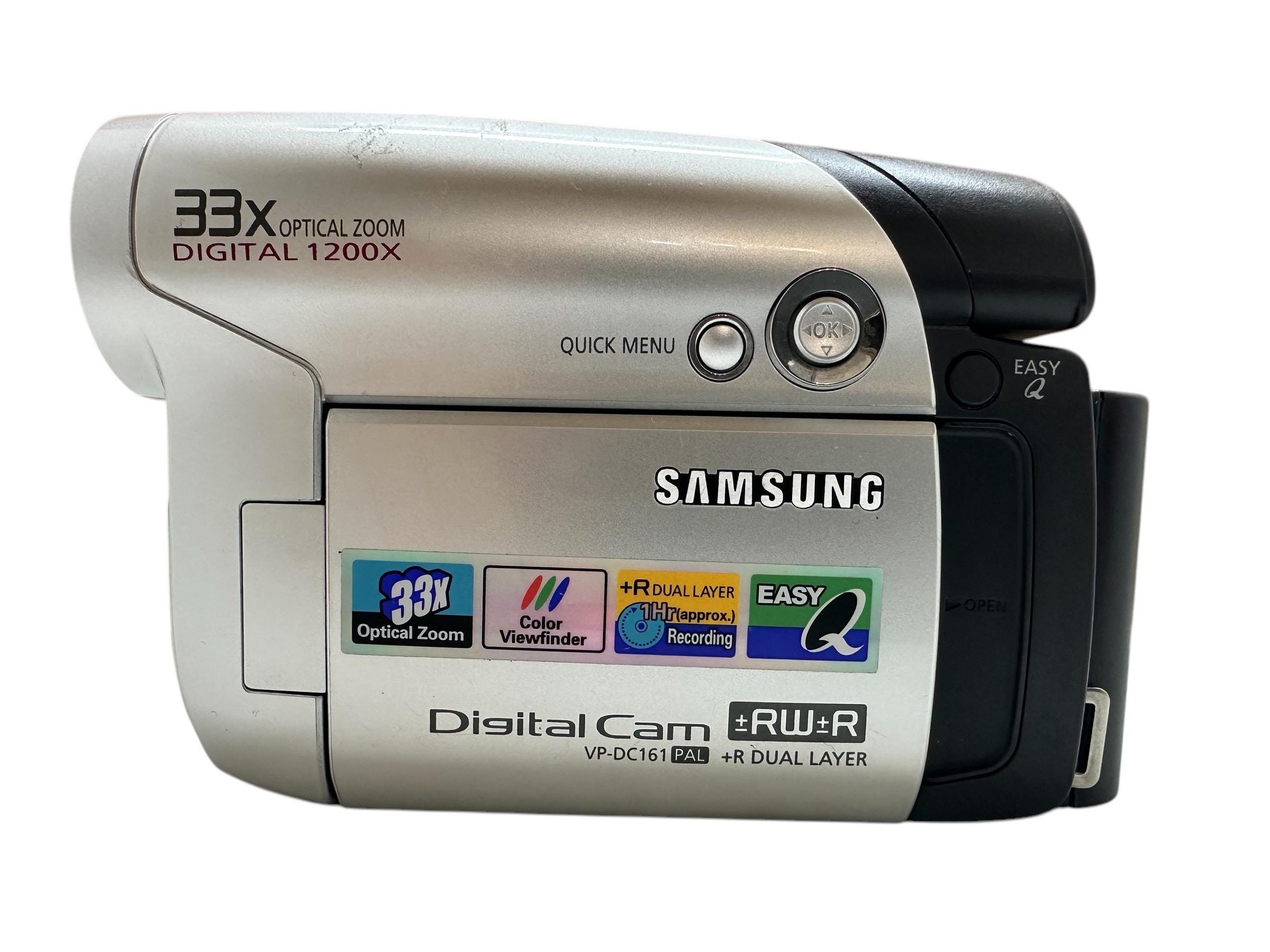 Samsung VP-DC161 PAL Digital Video Camera Camcorder Handycam Dv