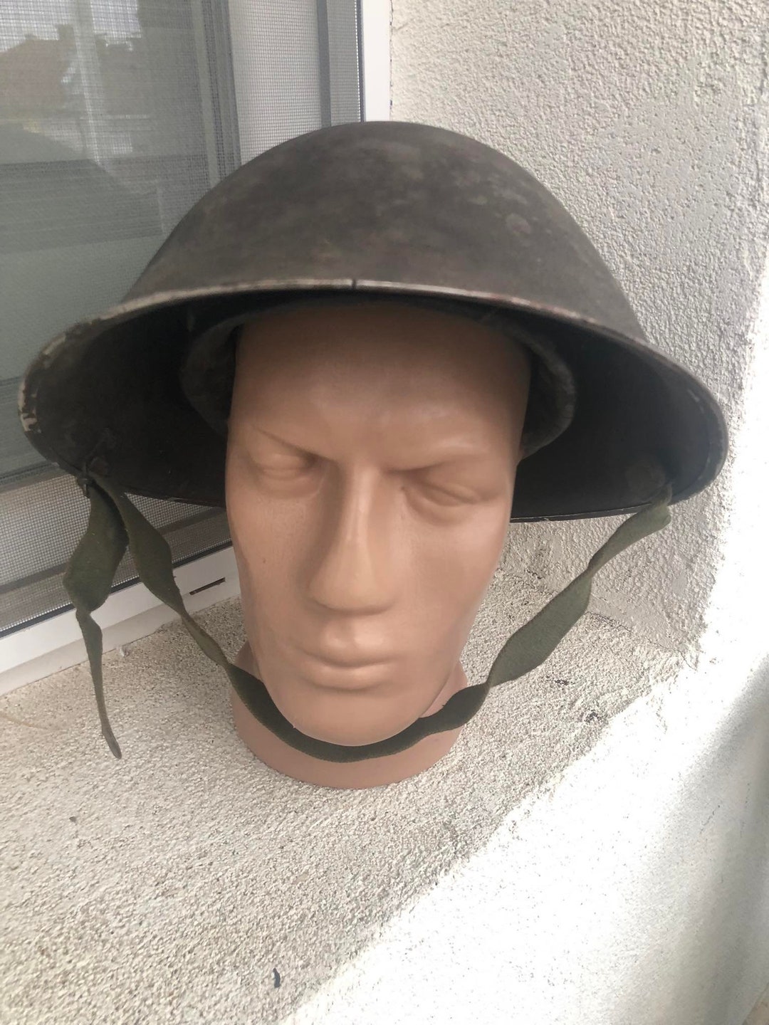 ミリタリー　アーミー　イギリス軍ヘルメット実物 6番目の傑作！【イギリス軍装備品】陸軍MARK6ヘルメット（&DPM
