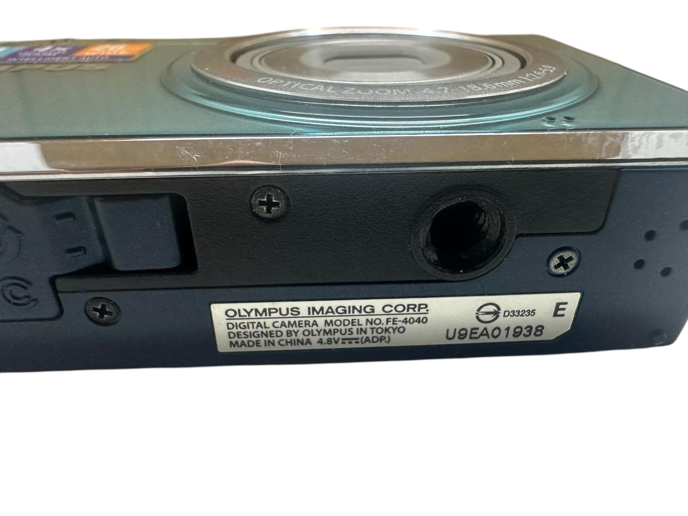 Olympus Fe-4040 Digital Camera 14MP 4X Optical Zoom 26 Mm Super