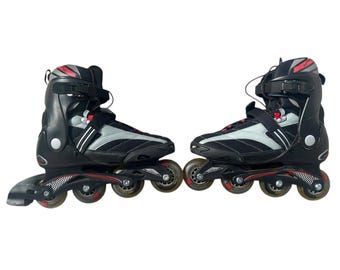 Patines profesionales Rollerblade Abec 3 Talla EU 43 US 10 Ejes de 8 mm Amortiguador Max Fit Sistema de doble amortiguación Six Patines deportivos